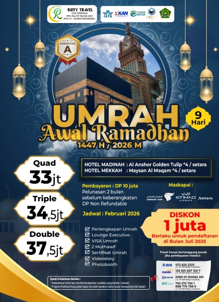 Riffy Tour Travel - Travel Umroh Terpercaya