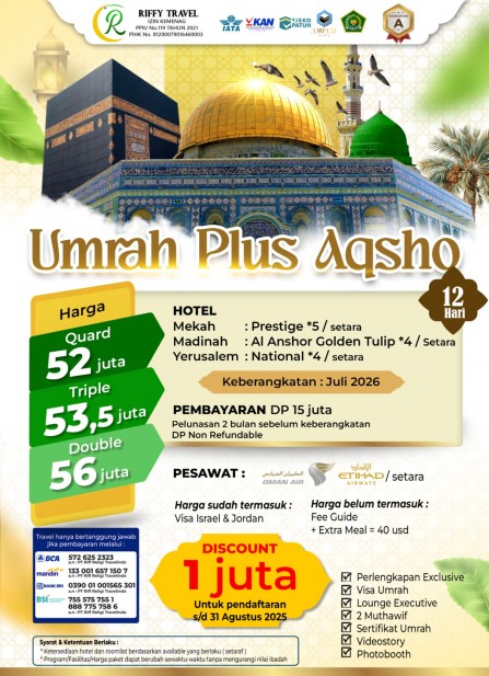 UMRAH PLUS AQSHA