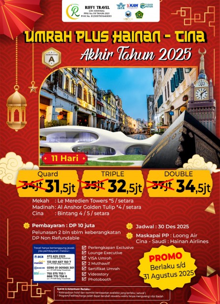 Riffy Tour Travel - Travel Umroh Terpercaya